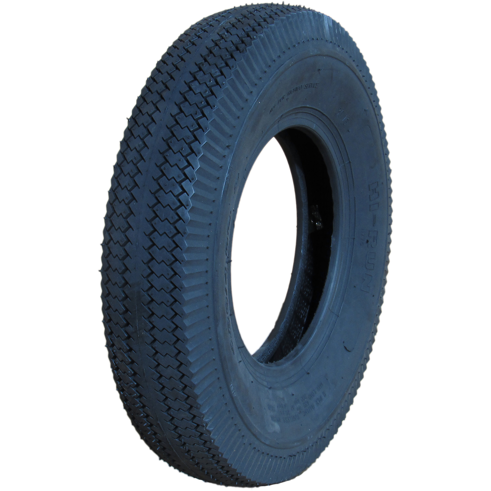 HI-RUN, Lawn Garden Tire, Sawtooth, Tire Size 4.80/4.00-8 Load Range Rating A, Model# WD1307